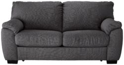 Collection - Milano - 2 Seater Fabric - Sofa Bed - Charcoal